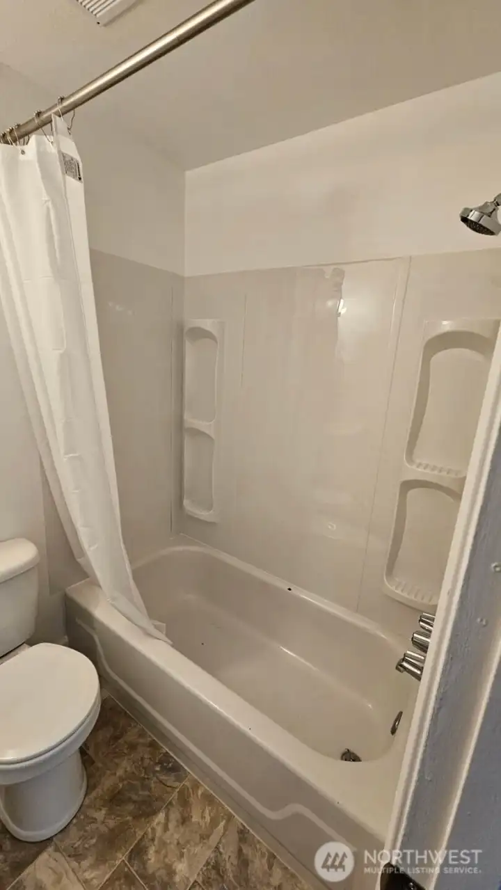 Bathrooms are clean and bright