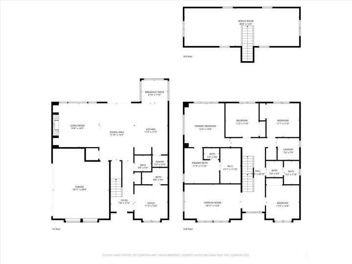 Floorplans.