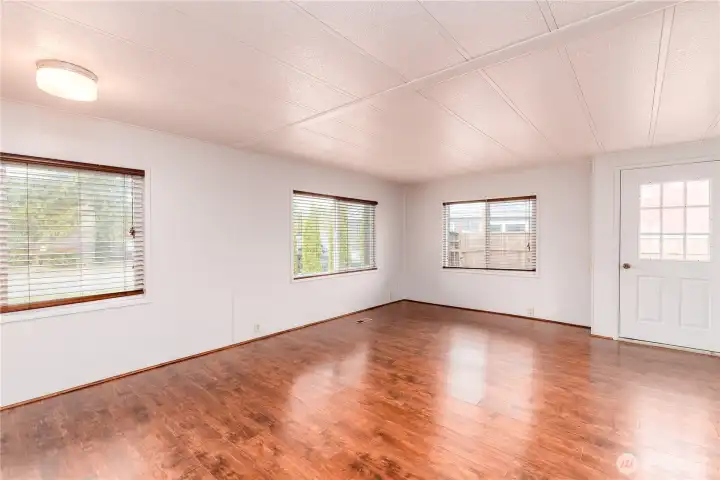 Open layout enhancing natural light throughout