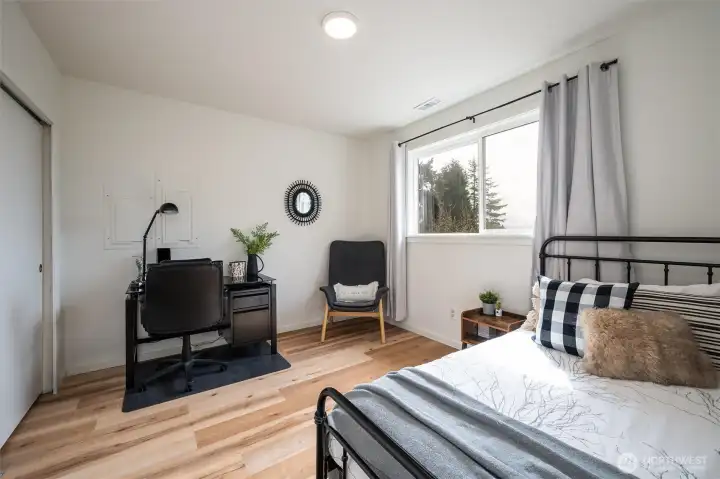 3rd lower level bedroom