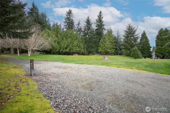 RV parking and hook-ups