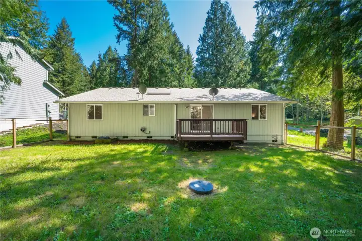 Plenty of room to play, garden & entertain