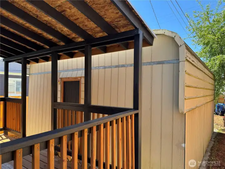 House-hack and create additional square footage for a rental.