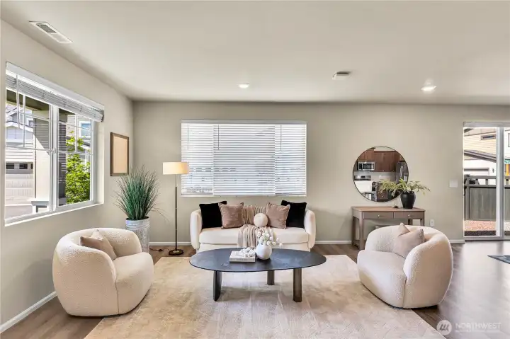 A bright and inviting space to gather.