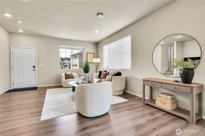 Open-concept living at its finest.