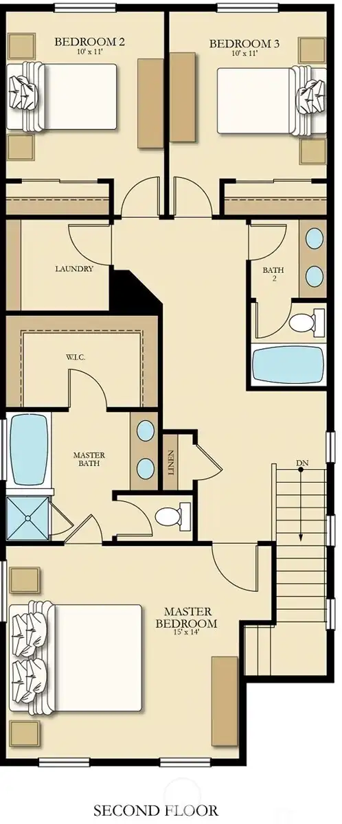 A floor plan that lives larger than its square footage.