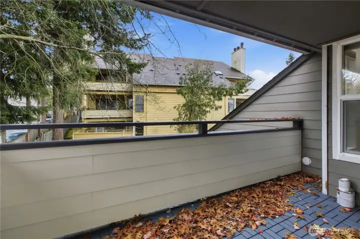 Oversized Balcony