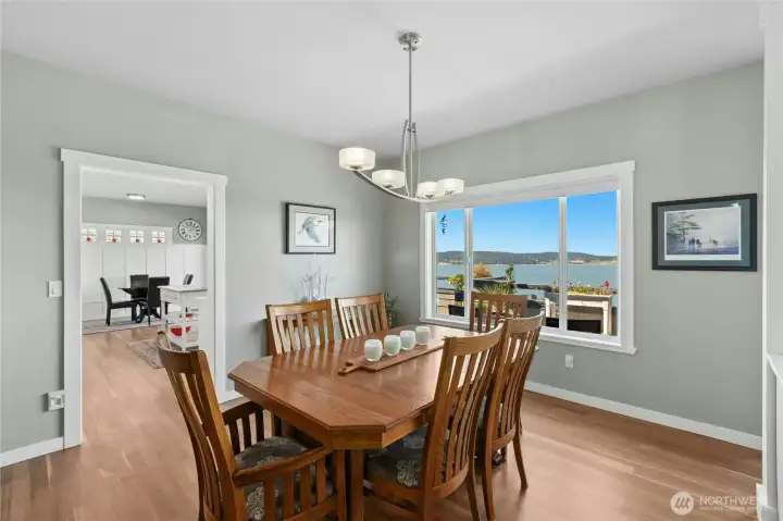 Formal Dining Area Off Kitchen