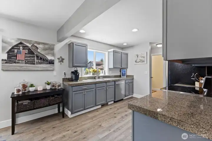 A kitchen that's as practical as it is inviting.