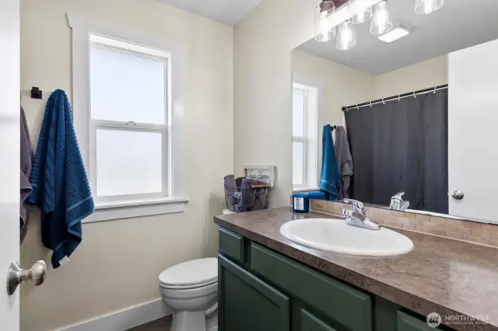 Second floor bathroom. Second floor bathroom.
