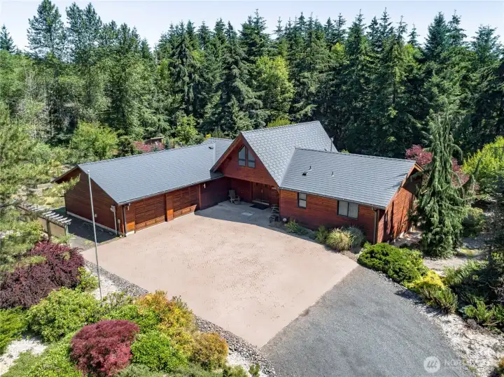 Welcome home. This custom built cedar home is stuated on just shy of 5 acres. Welcome home. This custom built cedar home is stuated on just shy of 5 acres.
