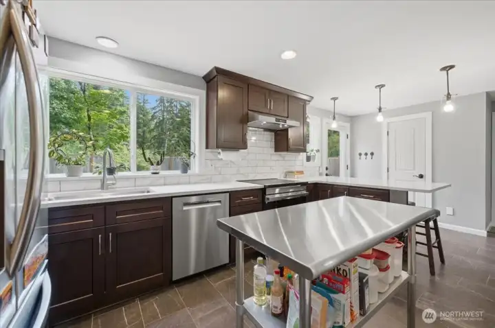 The Chef will love meal prep in this kitchen