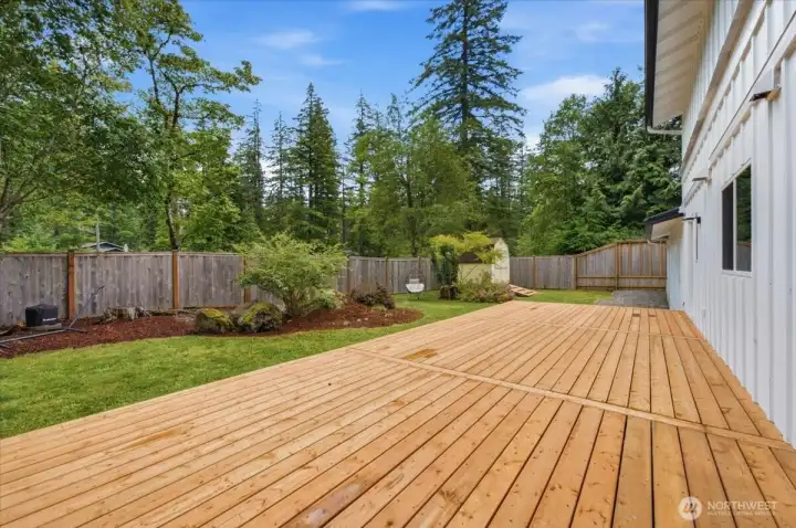 Looking back toward the shed and RV Parking