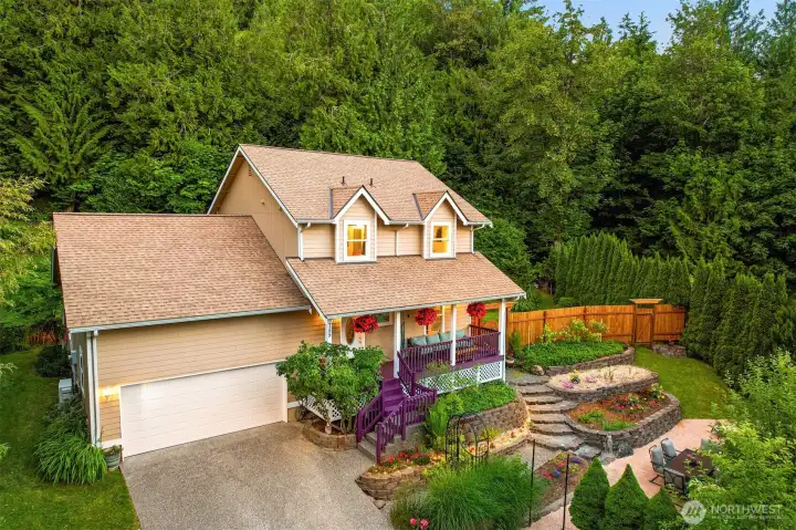 The home is nestled within a sunny clearing surrounded by mature forest, gardens, and additional privately owned lots that help preserve the property's sense of space and seclusion. It's a setting that feels remarkably private while still offering convenient access to the lakes, trails, and amenities of the Glenhaven community. The home is nestled within a sunny clearing surrounded by mature forest, gardens, and additional privately owned lots that help preserve the property's sense of space and seclusion. It's a setting that feels remarkably private while still offering convenient access to the lakes, trails, and amenities of the Glenhaven community.