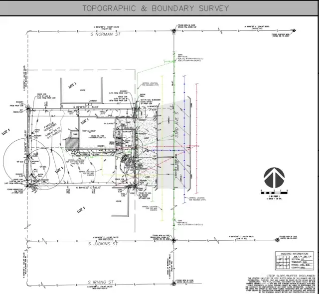 Topographic & Boundary Survey