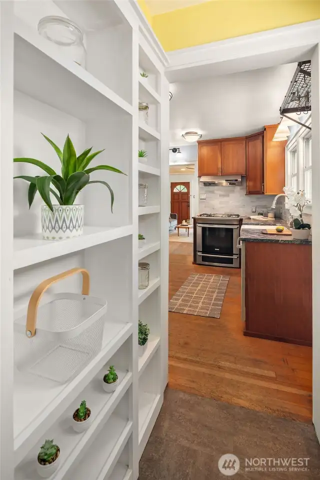 Pantry shelving