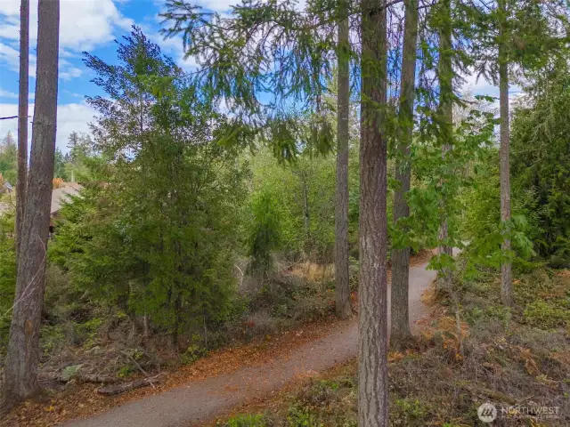 Over 30 miles of groomed trails weave throughout Tehaleh.  Plus an amazing off-leash dog park!