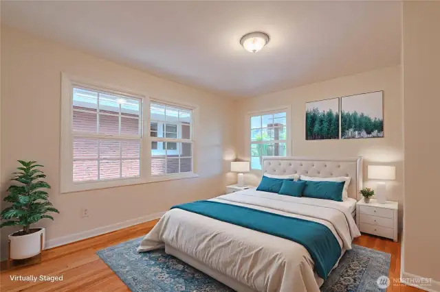 Virtually Staged Bedroom 3