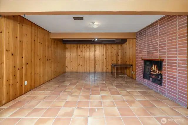 BONUS room on the lower level.
