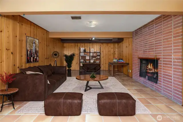 Virtually staged Bonus room.
