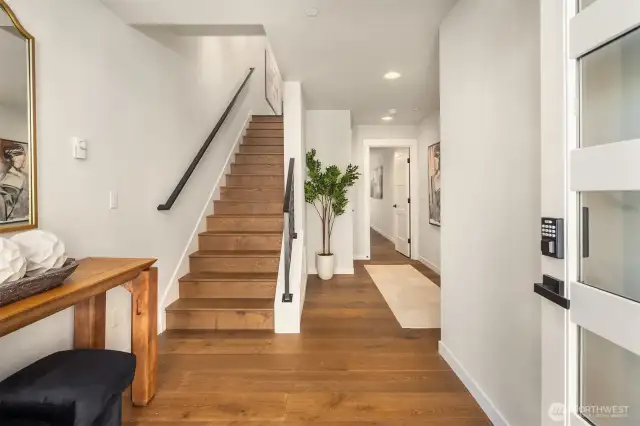 Premium engineered wood floors.