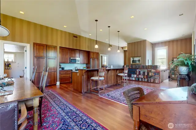 Open layout where everyone can connect, sharing meals, stories, and quiet moments together.