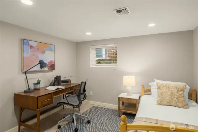 4th Bedroom in lower level