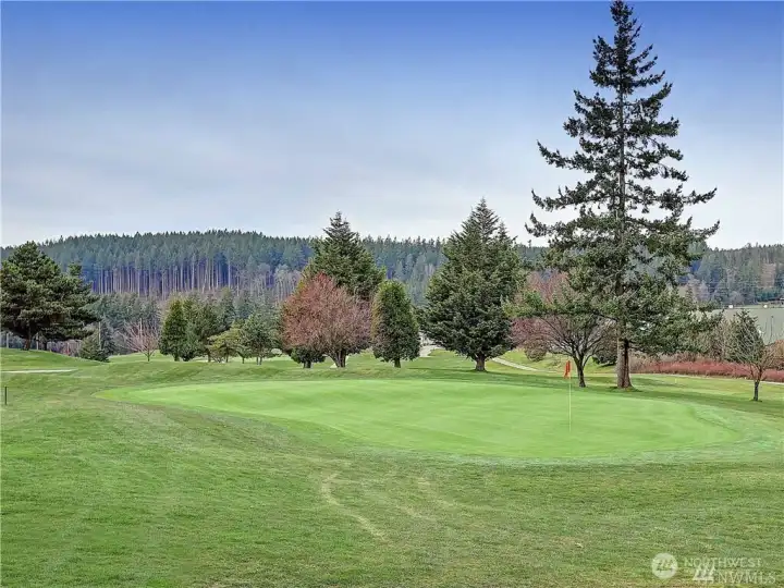 Camaloch golf course is available year round and included with your HOA dues.