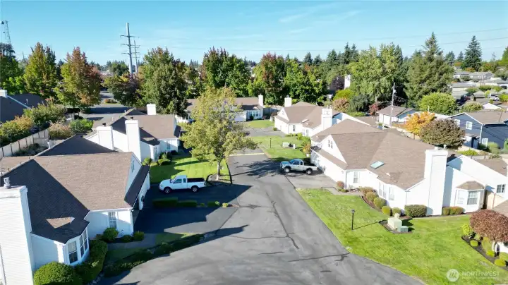 in a complex of 14 units