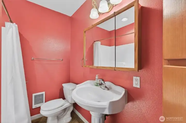 Primary bathroom with shower