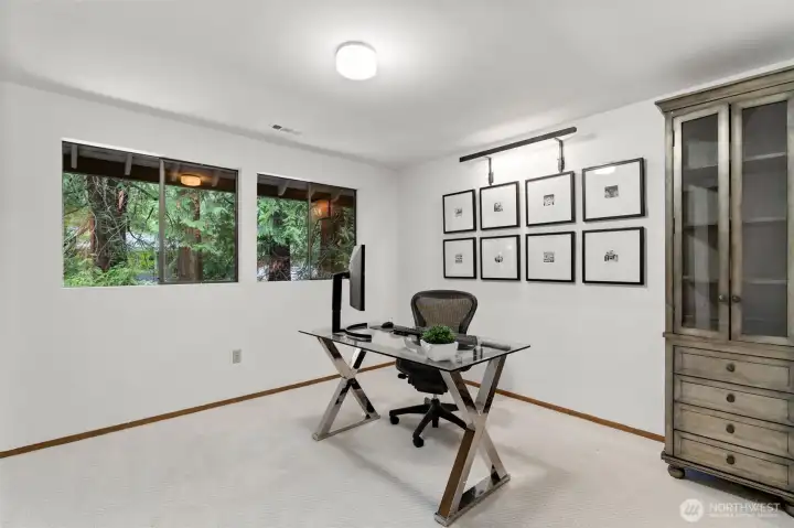 Guest room #3, or use as a second office.