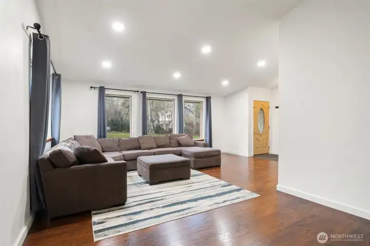 Living room coming from Dining room