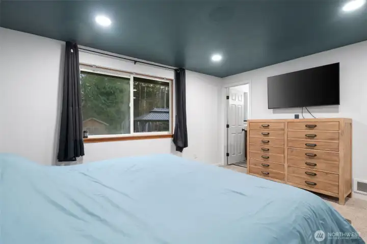 Primary with bathroom