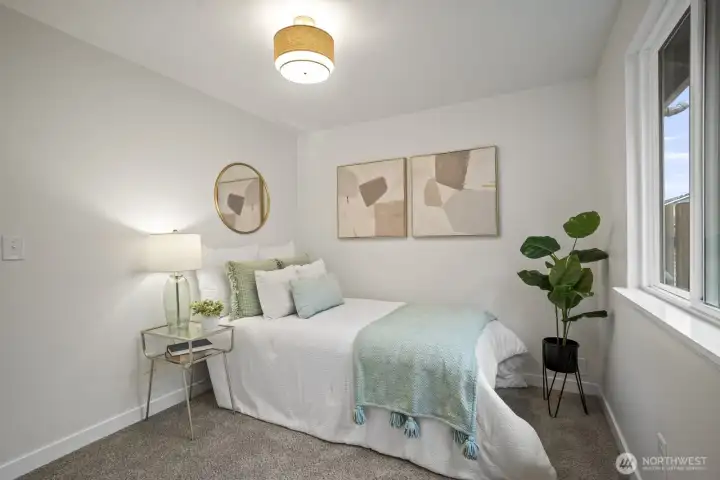 Another view of bedroom #1