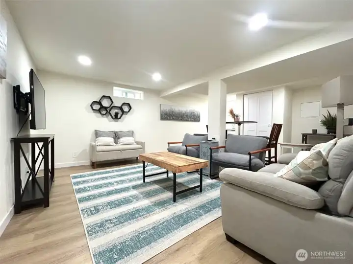 Family room downstairs