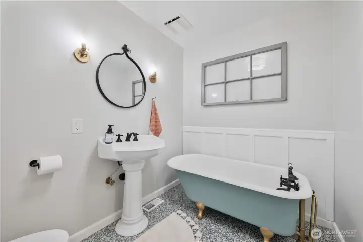 Downstairs bathroom