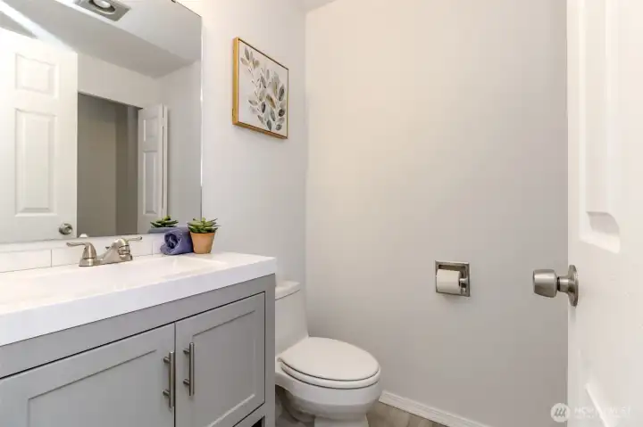 Half Bath on main floor