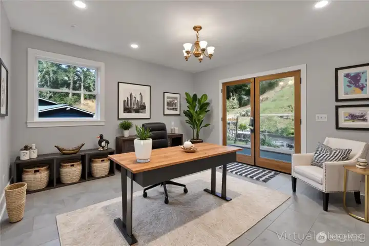 Office off of kitchen