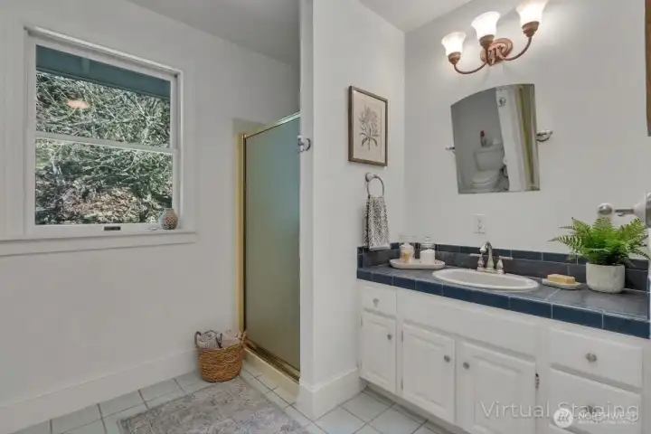 Upstairs bathroom