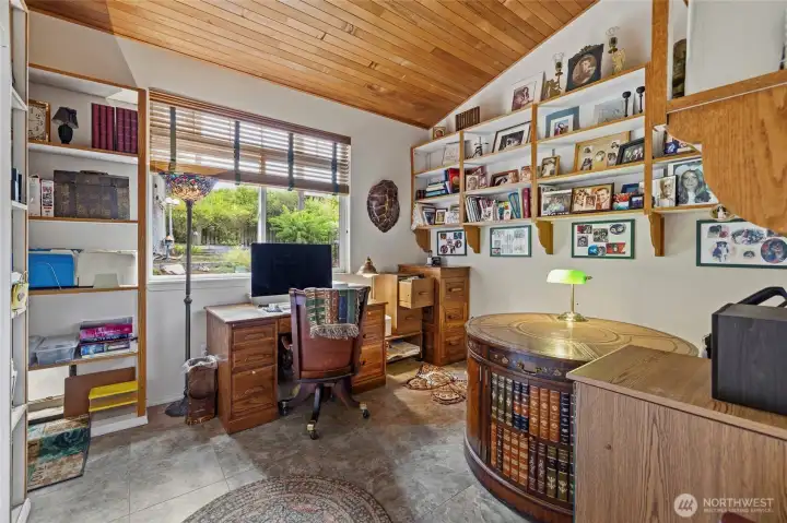 Bedroom 3, currently used as office Bedroom 3, currently used as office