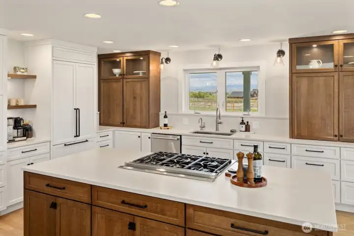 Everything is top notch in this kitchen