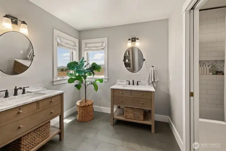 Guest bath upstairs