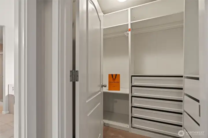 Custom closet #1 in Primary. Custom closet #1 in Primary.