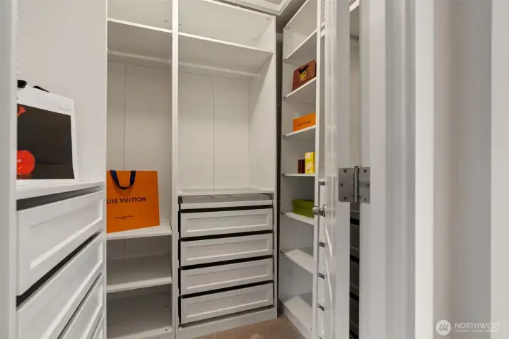 Custom closet #2 in Primary. Custom closet #2 in Primary.