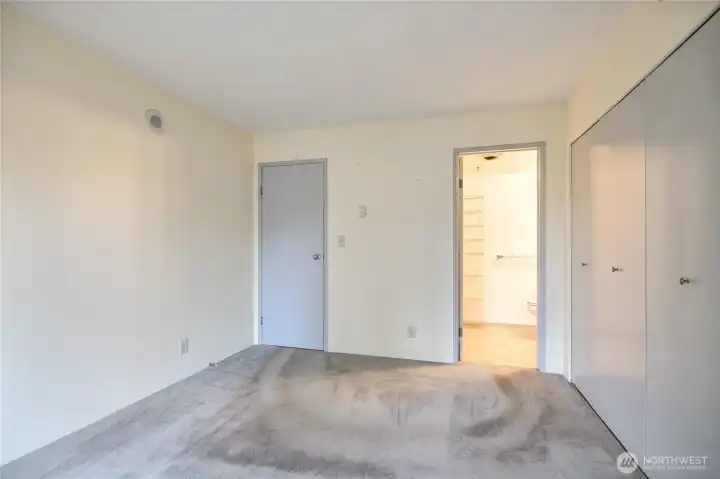 Bedroom with 3/4 bath back right