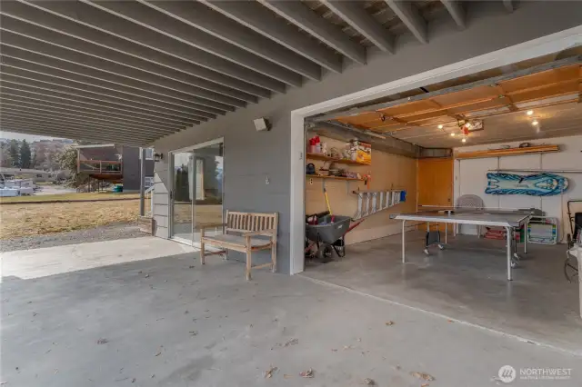 Covered patio