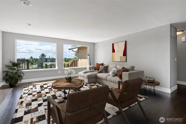 Staged Living Room