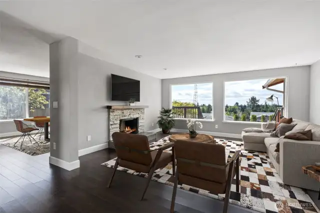 Staged Living Room
