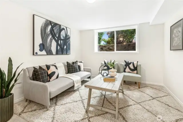 Lower Floor Bedroom - Sitting Room