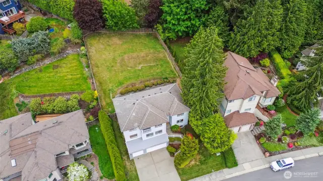 Bird's Eye View of Property